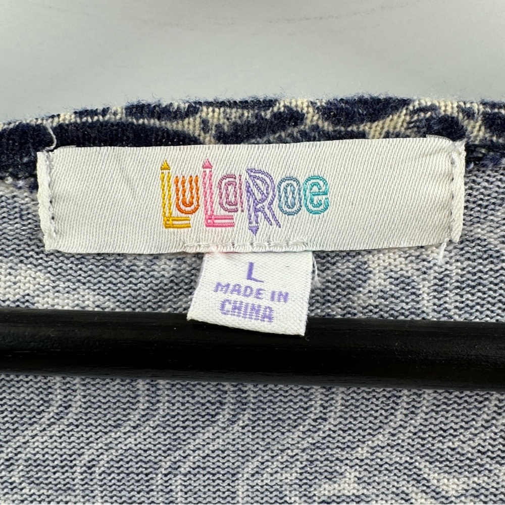LuLaRoe Maxi Cardigan Size Large Lightweight Layering Piece - Picture 3 of 5